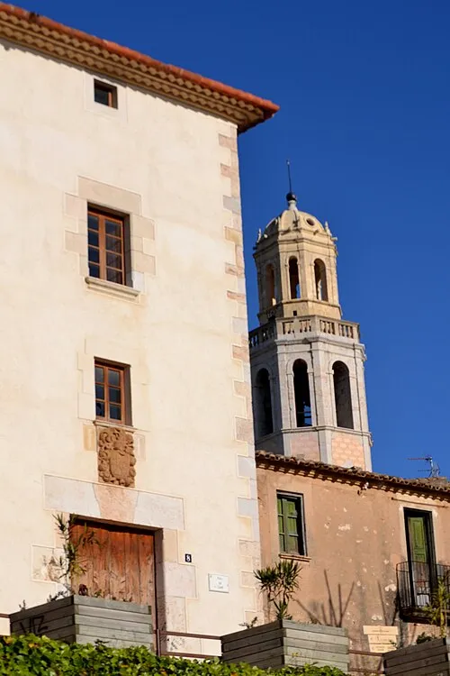 Campanario de la iglesia de Santa Maria de Cubelles